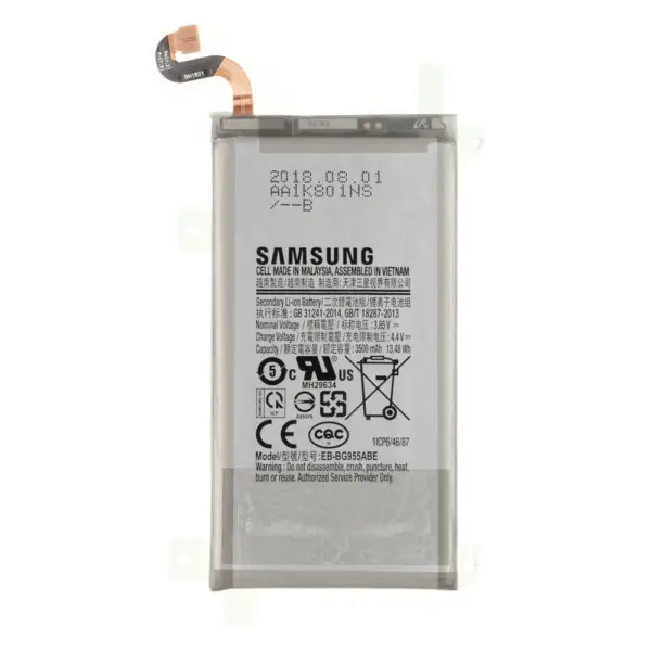 Samsung Galaxy S8 plus batterij
