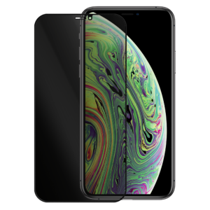 iPhone XS privacy tempered glass