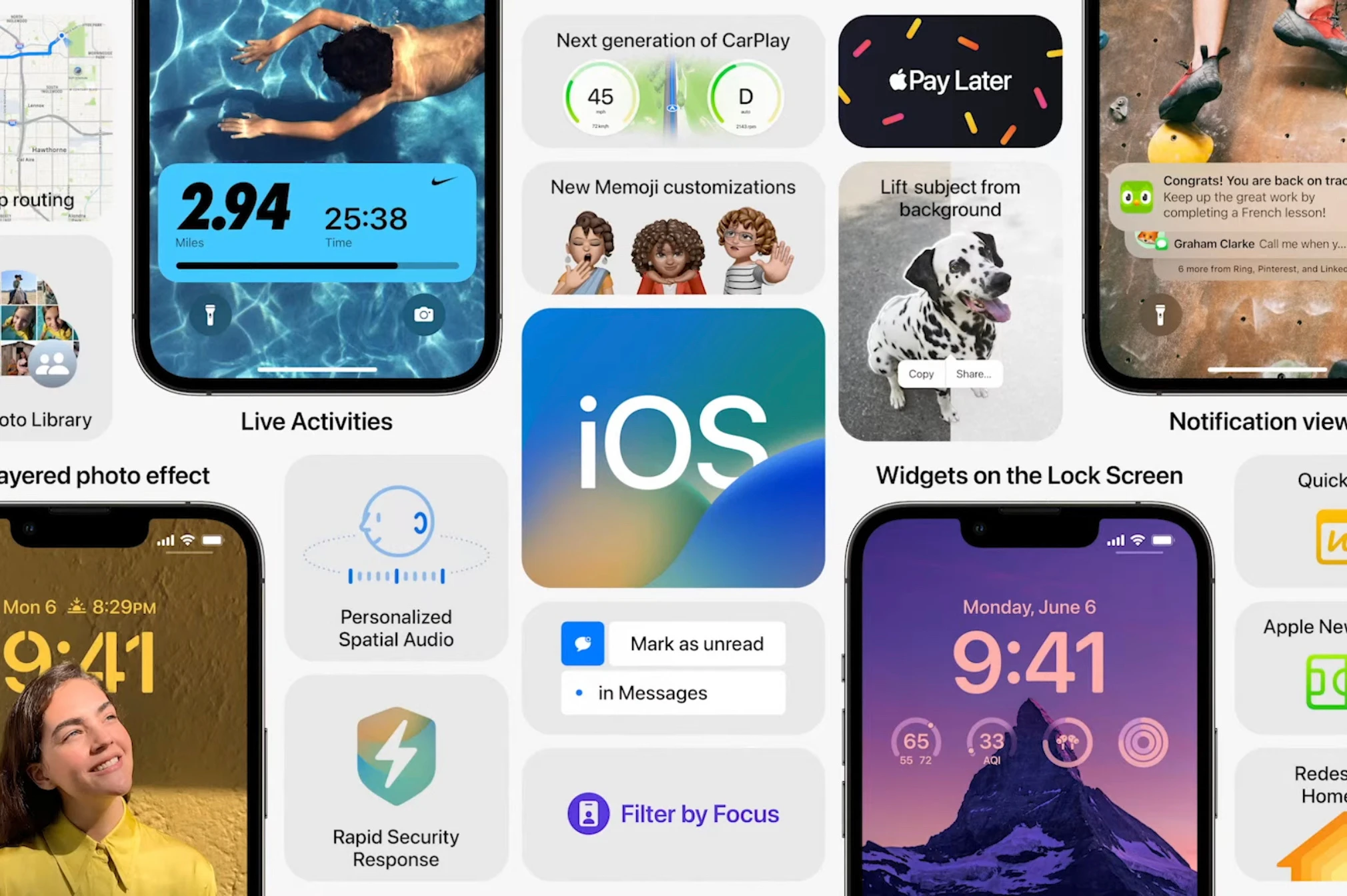 iOS 16 is uit, dit zijn de populaire nieuwe functies